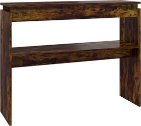 vidaXL füstös tölgy színű szerelt fa tálalóasztal 102 x 30 x 80 cm