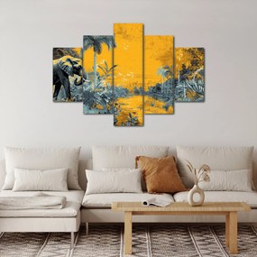 Kép - Elefánt a természetben (150x105 cm)