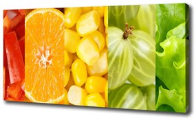 Fali vászonkép Gyümölcsök és zöldségek oc-102085174