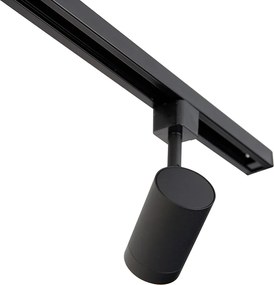 Okos 1 fázisú sínrendszer 4 WiFi GU10 spottal fekete - Jeana