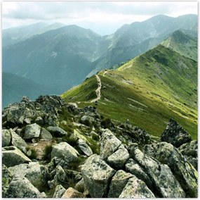 Poszterek 100x100 Tátra csúcs