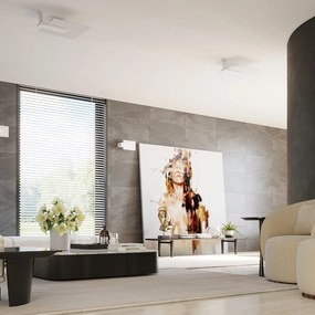 Fehér fali lámpa Parola – Sollux