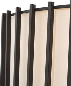 Dar Lighting modern függeszték cagliari matt fekete elefántcsont darcag0822