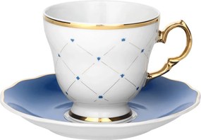 Kávéscsésze csészealjjal Alaska Circus Blue Ćmielów