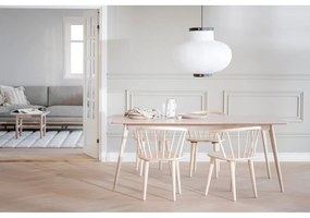 Bővíthető étkezőasztal tölgyfa dekoros asztallappal 190x90 cm Yumi - Rowico