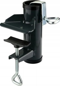 Esernyőtartó korlátra, korlátra való rögzítéshez Fém antracit 35mm