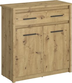 Komód 2D1S, artisan tölgy, AIRON