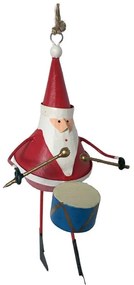 Santa with Drum karácsonyi függődísz - G-Bork