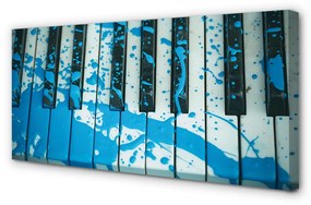 Canvas képek zongora festék 120x60 cm