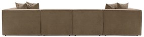 Sarokkanapé Sora (L1-O1-O1-1R-POUFFE ) - Barna