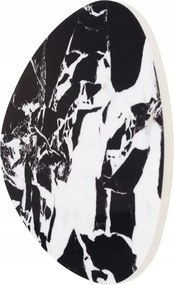 Led fali lámpa 10W fekete-fehér kő Maxlight Marbles IP20