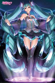 Plakát Hatsune Miku - Projection