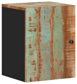 vidaXL 5 részes tömör újrahasznosított fa fürdőszobai bútorgarnitúra