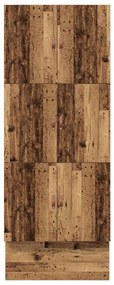 Tárolós ágykeret Régi fa 75x190 cm