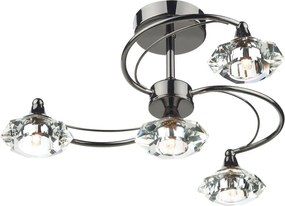 Dar Lighting LUTHER LUT0467 Plafonlámpa 4x40W/G9