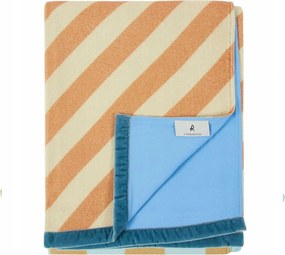 Lanerossi gyapjú takaró mintás puha meleg 180x130 cm