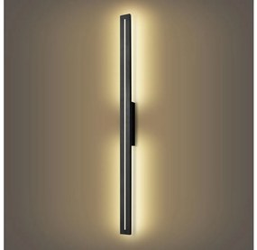 Brilagi - LED kültéri fali lámpa LINEO LED/24W/230V 3000K IP65 fekete
