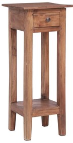 vidaXL tömör mahagóni fa virágtartó állvány 30 x 30 x 75 cm