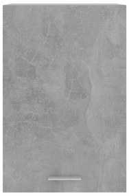 betonszürke szerelt fa függő szekrény 39,5 x 31 x 60 cm