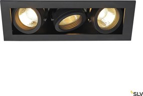 SLV KADUX 115530 Beépíthető spotlámpa 3x50W/GU10 IP20