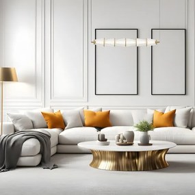 LED Csillár zsinóron SANSA LED/11W/230V arany/átlátszó