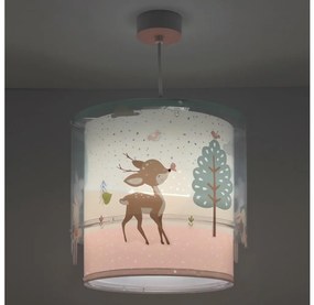Dalber 61272 - Gyermekcsillár LOVING DEER 1xE27/60W/230V 61272