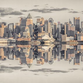 Poszter 60x60cm PanorĂĄmĂĄs kilĂĄtĂĄs AlsĂł-Manhattan panorĂĄmĂĄjĂĄra, Assaf Fra