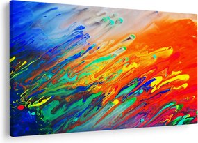 Kép - Színes absztrakció (90x60 cm)