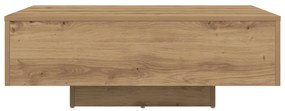 LED világítással ellátott dohányzóasztal, Artisan tölgy 85x55x31 cm