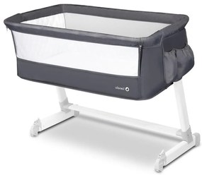 Lionelo - Utazóágy THEO sötétszürke