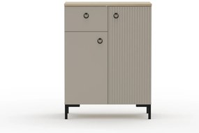 Komód Demandaron 3 (taupe + silverjack tölgy) . 1116809