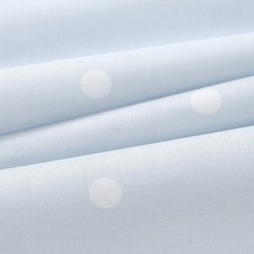 Goldea pamut reggeliző alátét - égszínkék pöttyös - 2db 30 x 40 cm