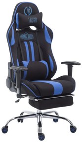 Limit szövet gamer szék lábtartóval, nyak- és derékpárnával