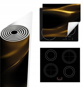 Tűzhelyvédő Szőnyeg Több Hely 60x52 minta arany