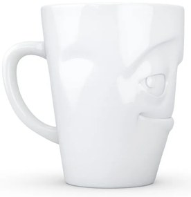 Fehér 'mosolygós' porcelánbögre - 58products
