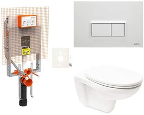 Falra szerelhető WC garnitúra VitrA Normus SIKOVZNOR54600