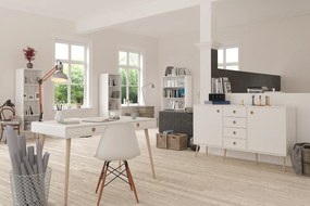 AKCIÓ Fehér lehajtható cipősszekrény PRIMO II. osztály