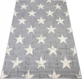 Szürke Szőnyeg Csillagokkal Fantastik 160x225cm