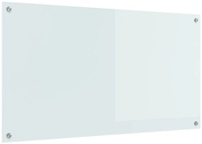 Konyhai Fali Csempe Fehér 110x60x0,6 cm Edzett Üveg