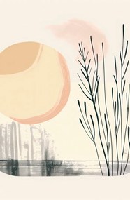 Poszter 53x81cm Pasztell Kelet