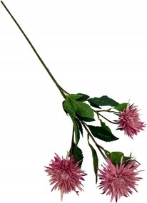 Őszirózsa művirág ág 72 cm piszkos rózsaszín