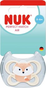 Baba cumi  NUK Perfect Match Air FOX 0-6m 1db box, vel. 0-6 h