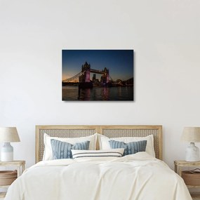 Kép - Tower bridge (üvegen) (70x50 cm)