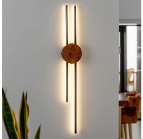 Brilagi - LED fali lámpa WOODY COLLINE LED/15W/230V 80 cm tölgy cseresznye