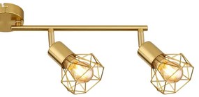 Globo 54802GB-4 - spotlámpa XARA I 4xE14/40W/230V arany