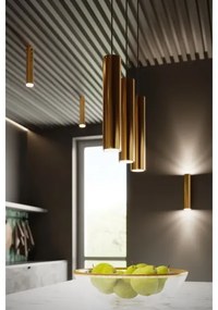 Sollux SL.1203 - spotlámpa LAGOS 1xGU10/10W/230V 30 cm arany