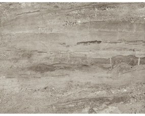 Világosszürke dohányzóasztal márvány dekorral 75x100 cm Solano – Actona