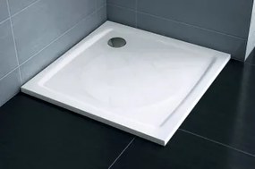 Ravak Perseus Pro zuhanytálca, előlap nélkül 100x100 cm