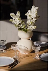 Bézs kerámia váza (magasság 36 cm) Tuga – noo.ma