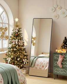 állótükör, 165 x 60 cm, fekete